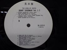 LP レコード 見本盤 BENNY GOODMAN And His Orchestra ベニー グッドマン 他 THE KING OF SWING BENNY GOODMAN Vol 1-２【E+】 D12756M_画像5