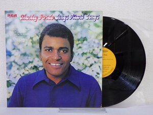 LP レコード CHARLEY PRIDE チャーリー プライド HEART SONG 愛を歌う 【E-】 D12741L