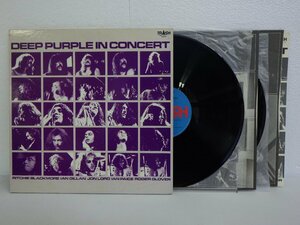 LP レコード ２枚組 DEEP PURPLE ディープ パープル Deep Purple In Concert イン コンサート 【E+】 D12918M