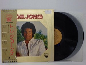 LP レコード 帯 2枚組 TOM JONES トム ジョーンズ GOLDEN DOUBLE32 ゴールデン ダブル32 【VG+】 E7430H