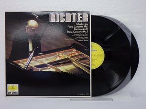 LP レコード 2枚組 SVIATOSLAV RICHTER スヴャトスラフ リヒテル TCHAIKOVSKY チャイコフスキー ピアノ協奏曲 第1番 他 【 E+ 】 D13095Z