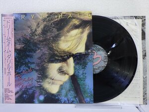 LP レコード 帯 DARYL HALL ダリル ホール Three Hearts In The Happy Ending Machine ドリームタイム 【E-】 D13109U