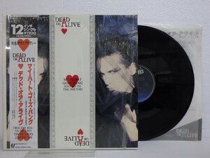 LP レコード 帯 DEAD OR ALIVE デッド オア アライヴ MY HEART GOES BANG マイ ハート ゴーズ バング 【E+】 D13201K