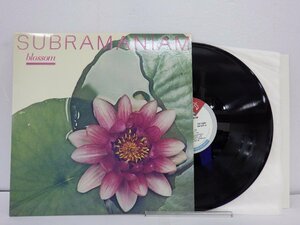 LP レコード DR L.SUBRAMANIAM L.サブラマニアム Blossom ブロッサム 【E+】 E7799H