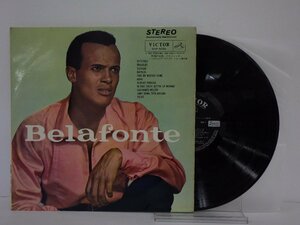 LP レコード HARRY BELAFONTE ハリー ベラフォンテ 民謡の王者 ベラフォンテ 第5集 【E-】 D13373N