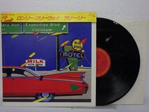 LP レコード 帯 LARRY LEE ラリー リー MAROONED ロンリーフリーウェイ【E-】D13710A_画像1