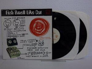 LP レコード 2枚組 Fish Smell Like Cat フィッシュ スメル ライク キャット MOON SHAKER ムーン シェイカー 他 【E+】 D13590J