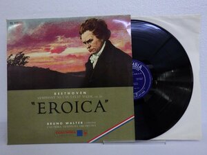 LP レコード BRUNO WALTER ブルーノ ワルター BEETHOVEN ベートーヴェン SYMPHONY NO 3 交響曲 第3番 EROICA 英雄 【E+】 D13616J
