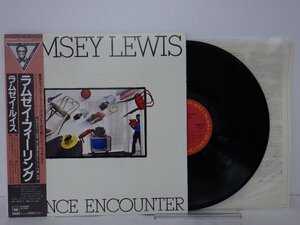 LP レコード 帯 RAMSEY LEWIS ラムゼイ ルイス CHANCE ENCOUNTER ライゼム フィーリング 【E+】 E8342H