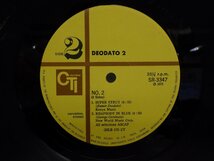 LP レコード DEODATO 2 デオダード 2 Rhapsody In Blue ラプソディ インブルー【E-】 D13923C_画像5