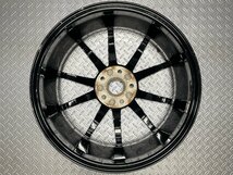 【中古1本】アウディ A3/S3 VW フォルクスワーゲン ゴルフ等 社外アルミホイール 18×7.5J+49 5H PCD112 ハブ径57 (22080021)_画像7