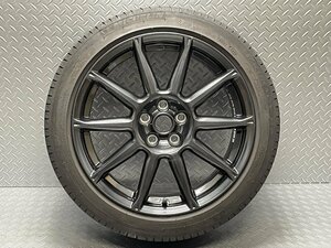 【中古1本】BRZ ZC6 GT純正 17x7.5J+48 5穴100 ミシュラン プライマシー 215/45R17 MICHELIN PRIMACY HP ハブ径56 (23030038)