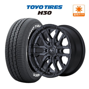 200系 ハイエース ホイール 4本セット MID ナイトロパワー M26 クロスファング TOYO H30 215/65R16