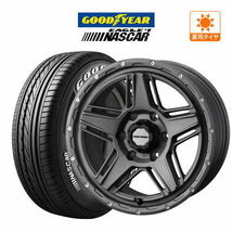 200系 ハイエース ホイール 4本セット ウェッズ マッドヴァンス 07 グッドイヤー NASCAR (ナスカー) 215/65R16_画像1