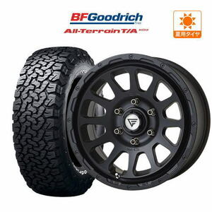 サマータイヤ ホイール 4本セット FORCE デルタフォース OVAL(オーバル) グッドリッチ オールテレーン T/A KO2 265/65R17 プラド