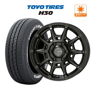 200系 ハイエース ホイール 4本セット KYOHO ガレルナ レフィーノ TOYO H30 215/65R16