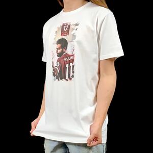 新品 モハメドサラー ワールドカップ エジプト リヴァプール FW サッカー Tシャツ S M L XL ビッグ オーバーサイズ XXL~5XL ロンT パーカー