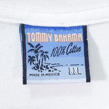 【送料無料】トミーバハマ Tシャツ ハワイ オウム ホワイト TOMMY BAHAMA 大きいサイズ メンズXXL 古着 @BZ0062_画像8