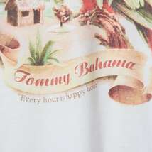 【送料無料】トミーバハマ Tシャツ ハワイ オウム ホワイト TOMMY BAHAMA 大きいサイズ メンズXXL 古着 @BZ0062_画像7