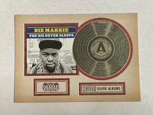 ビズ マーキー BIZ MARKIE 2015 PANINI AMERICANA RECORDS THE BIZ NEVER SLEEPS トレーディングカード