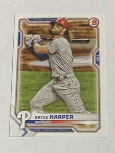 BRYCE HARPER 2021 BOWMAN #90 PHILLIES 即決