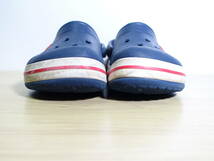 ◇ crocs クロックス ネイビー◇ C13 19.0cm サンダル_画像4