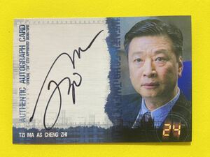 24 Twenty Four チェン・ジー　テロリスト　tzi ma 直筆サインカード　autograph cards COMIC IMAGES