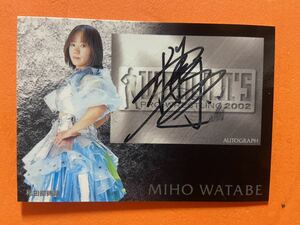 和田部美穂　直筆サインカード　autograph cards 女子プロレス　collecara 