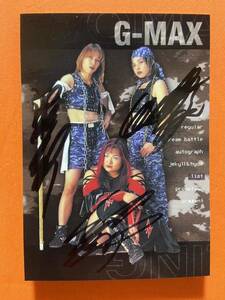 G-MAX 直筆サインカード　autograph cards 女子プロレス　collecara 