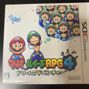 3DS ☆ソフト☆中古☆マリオ&ルイージRPG4ドリームアドベンチャー