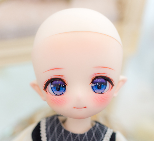 ロンシュカ BabyKumako LALA カスタムヘッド デカールアイ+ウィッグ