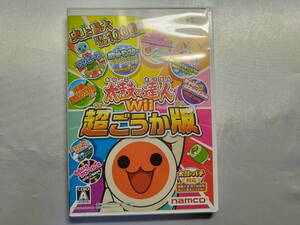 中古品 Wiiソフト 太鼓の達人Wii 超ごうか版 通常版