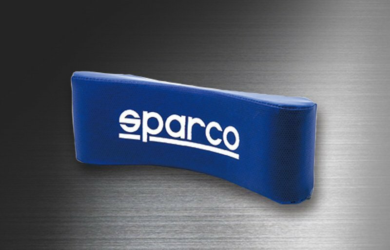 ★sparco/スパルコ★ネックピロー（パッド) レザータイプ/ブルー（SPARCO CORSA/SPC4005)