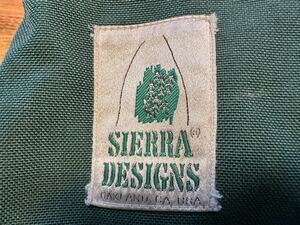 SIERRA DESIGNS シェラデザイン　デイパック　旧タグ　ビンテージ