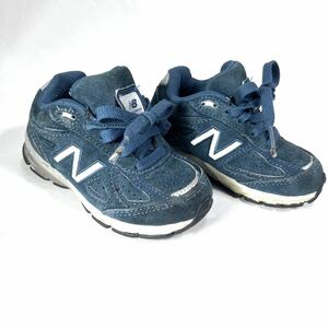 ■ 子供用 New balance ニューバランス 990 V4 スニーカー 靴 サイズ13.5 古着 キッズ ベビーシューズ アメカジ トドラー インテリア ■