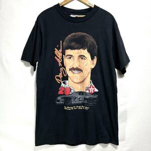 ■ 90s 90年代 USA製 ビンテージ SOF TEE Davey Allison デイヴィー アリソン #23 レーシング 半袖 Tシャツ サイズL NASCAR ナスカー■ 