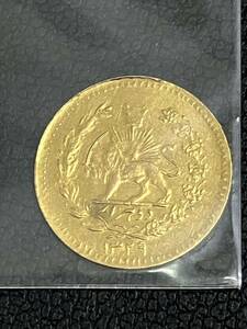 [Antique Coin] Ирановая золотая монета Gold 1911 0,53G [бесплатная доставка]