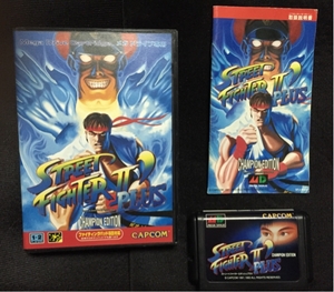 MD Street Fighter 2 dash plus box opinion have 