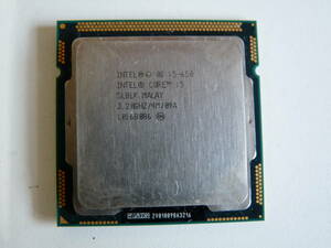 インテル/INTEL CORE i5-650 3.20GHz/4M/09A SLBLK MALAY USED