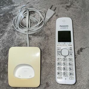 Panasonic KX-FKD401-W コードレス 電話子機 充電器 コードレス電話 パナソニック充電器