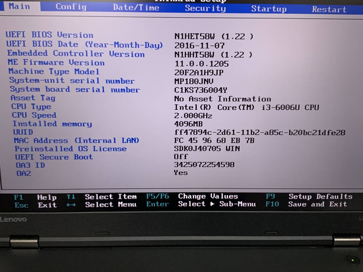 ☆ジャンク、一部動作未確認 ☆Lenovo L560 20F2A1H9JP 3台まとめて