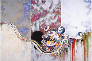  Мураками . постер [727×777] Takashi Murakami / Edition 300 / Signed.