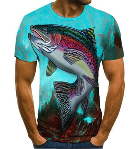 [未着用] ニジマス Tシャツ Lサイズ C-Type 　　[釣り 魚 レインボートラウト]