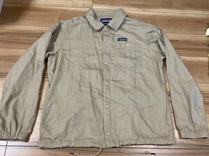 patagonia パタゴニア p6 コーチズジャケット　オーガニックコットン　２０２０年製 ＭＪＶＫ　モジャブカーキ　Ｍサイズ　美品