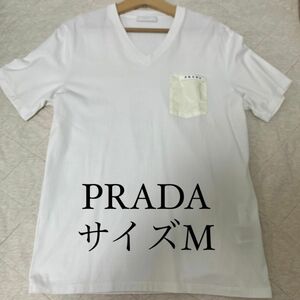 残り1点　Prada プラダ　Tシャツ　ロゴ　希少