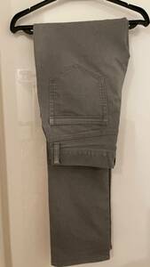 THE SHOP TK TAKEO KIKUCHI pants gray 30 -inch cotton & polyester used 