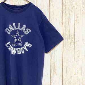 NFL Dallas Cowboys ダラス・カウボーイズ プリント Tシャツ M USA古着 アメリカ古着