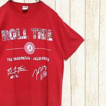 FRUIT OF THE LOOM フルーツ オブ ザ ルーム University of Alabama アラバマ大学 カレッジ プリント Tシャツ L USA古着 アメリカ古着_画像1