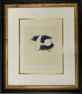 【特価】　≪　　ジョルジュ ブラック　　≫　　リトグラフ【石版画】 　 URANIE 　 1963年 　GEORGES BRAQUE