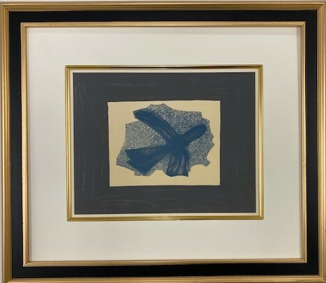 【特価】　≪　　ジョルジュ ブラック　　≫　　リトグラフ【石版画】 　 L'ENVOL 　 1963年 　GEORGES BRAQUE